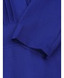 Women Elegant Bandage Stand Collar Long Sleeve Maxi Dress